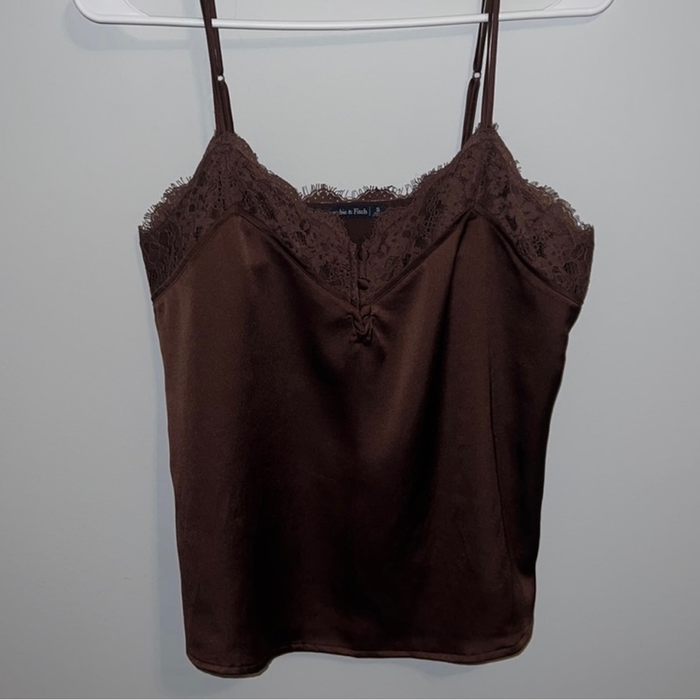 Abercrombie and fitch silk tank